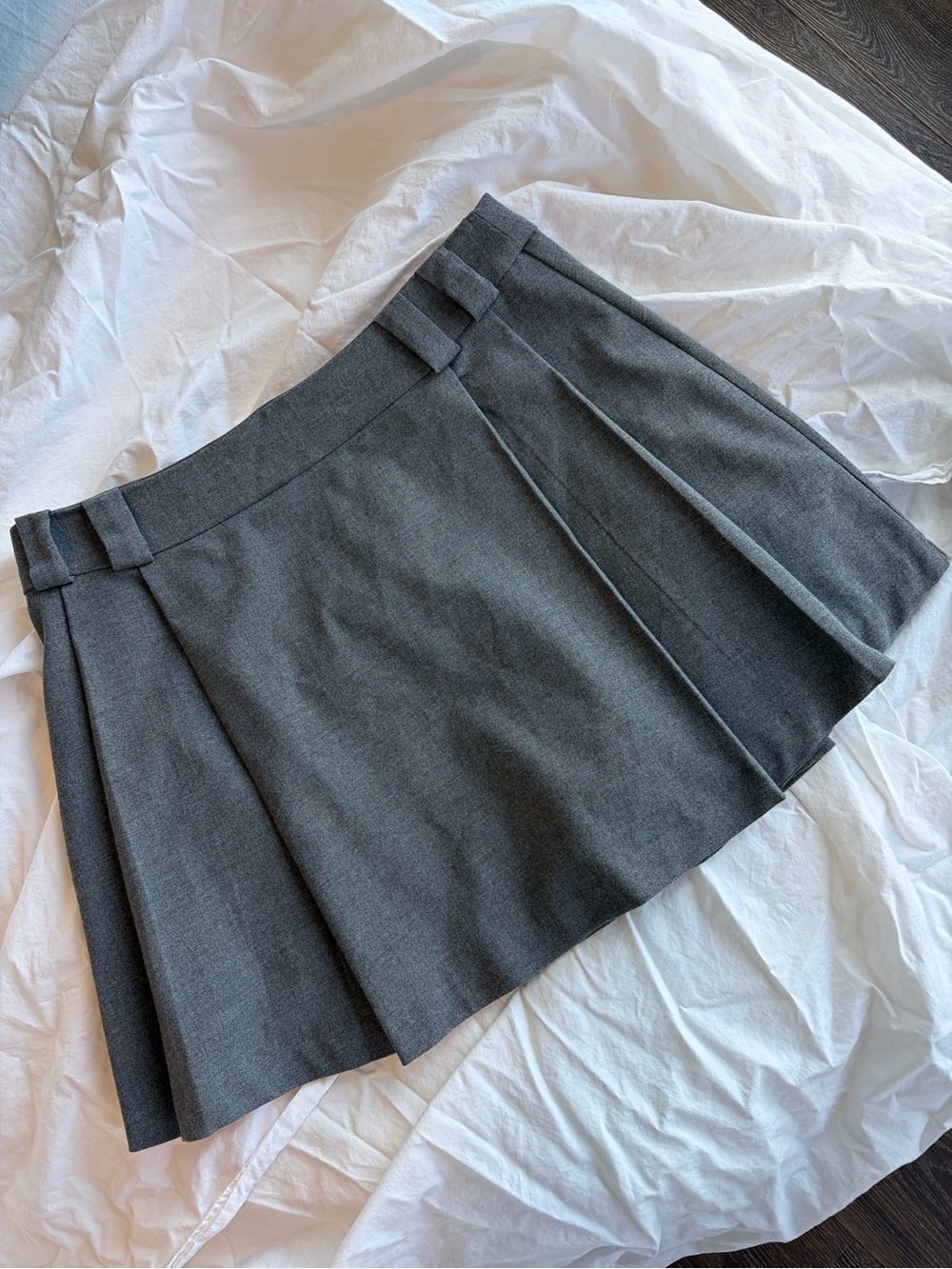 Zara pleated skirt